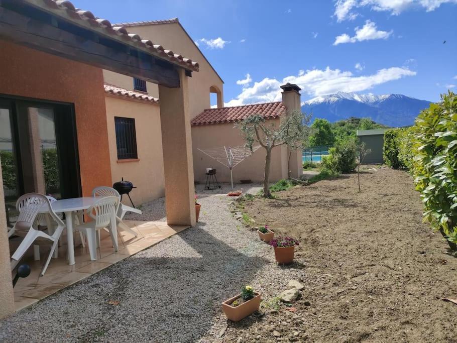 Charmant T2 Moderne Au Calme Avec Jardin Vue Sur Canigou Molitg-les-Bains Extérieur photo